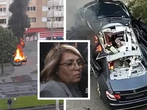 Laura Dronca, fiica milionarului ucis în Arad, arestată după ce și-a rupt brățara electronică - FOTO: Colaj Newsweek (imagine cu rol ilustrativ)